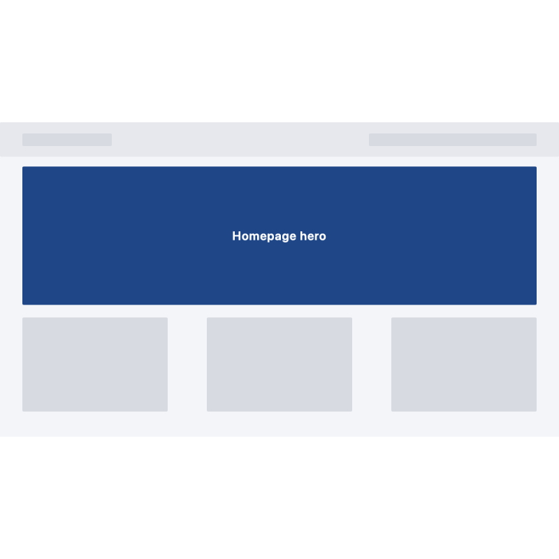 Homepage Takeover