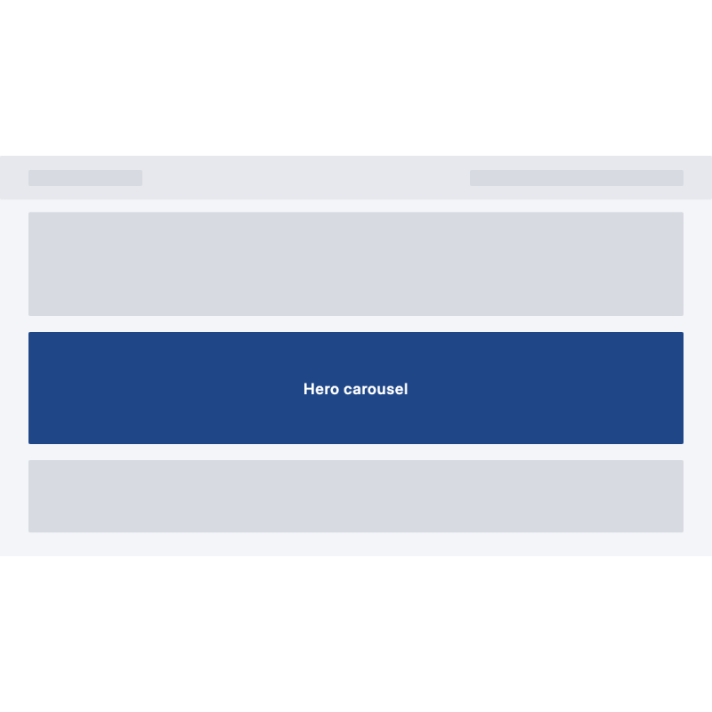 Homepage Hero Carousel