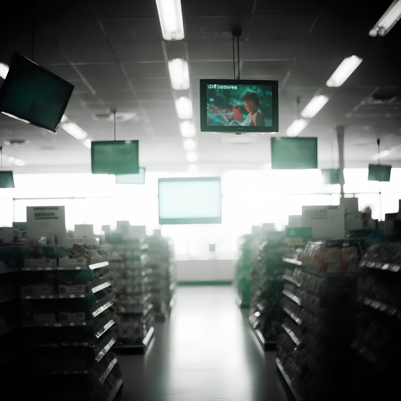 Store TV Takeover